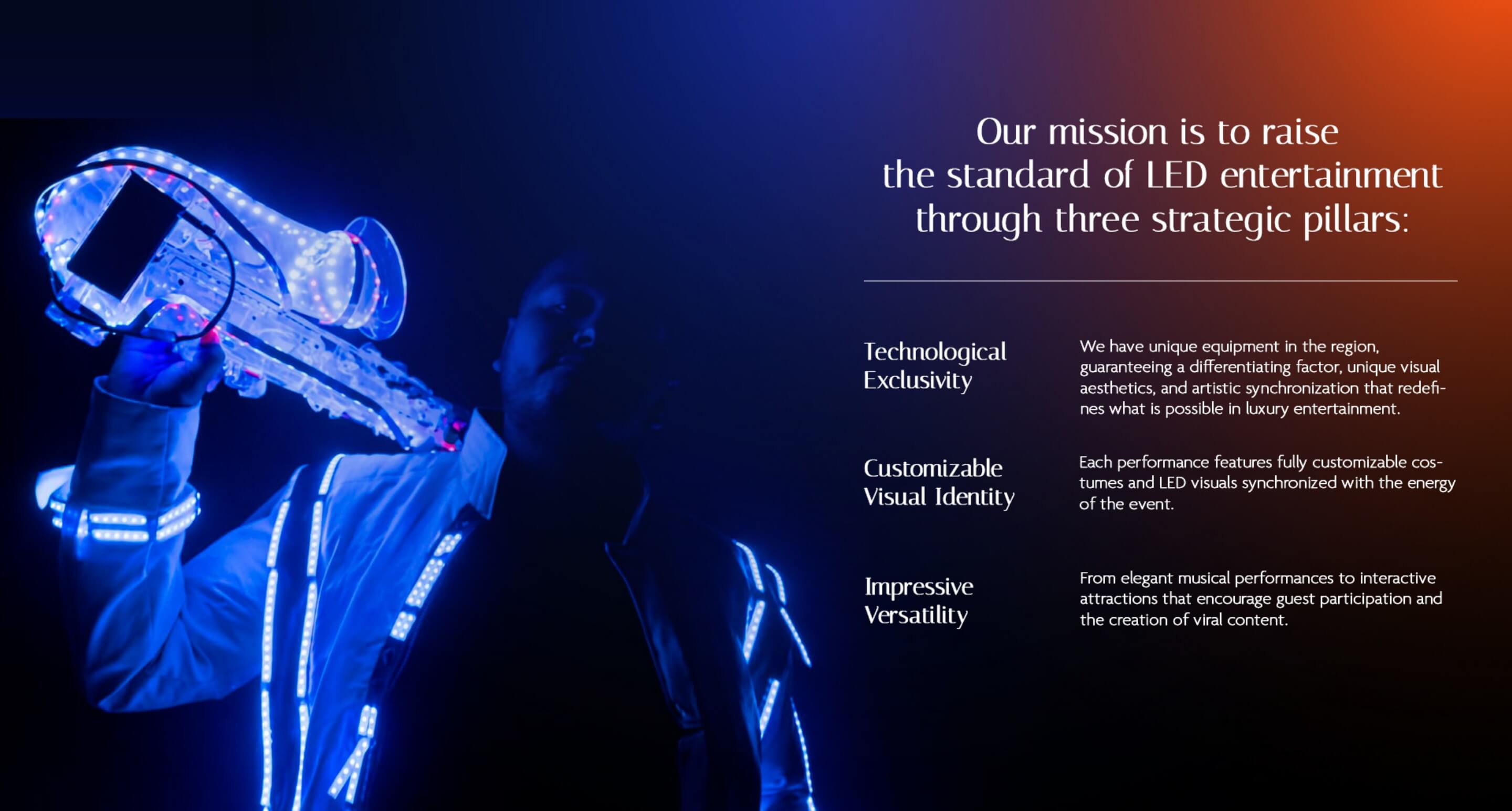 LUMINOUS presentation slide 3